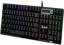 Klaviatuur A4TECH Bloody B750N, green switch, USB, must