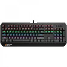 Klaviatuur Canyon Hazard GK-6, RGB, US/RU, must