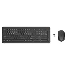 Juhtmevaba klaviatuuri ja hiire komplekt HP 330, US, must