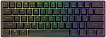 Mehaaniline klaviatuur Royal Kludge RK61 TKL, 60 prots., Brown Switches, US, must
