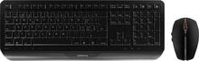 Klaviatuuri ja hiire komplekt Cherry Gentix Desktop Set, DE, must