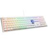 Klaviatuur Ducky One 3 Classic Pure, MX-Clear, DE, valge