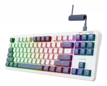 Trust GXT 872 Zyra, TKL, US, valge