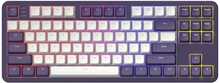 Dark Project ALU87A, violetne-valge, G3MS Sapphire Switch, US