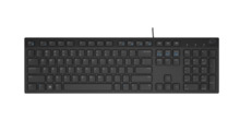 Klaviatuur Dell KB216, juhtmega, ukraina, must