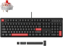 Klaviatuur Keychron Lemokey X3, US, Linear Red Switches, must