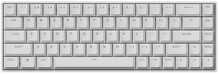 Klaviatuur FGG FIRE68 RGB, Gateron Dual-Rail, valge