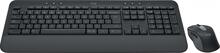 Klaviatuuri ja hiire komplekt Logitech Signature MK650 Combo, US, graphite