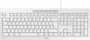 Klaviatuur Cherry Stream, US/EN, valge