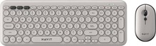 Havit KB254GCM, juhtmevaba 2-in-1 mängurikomplekt, klaviatuur ja hiir, hall