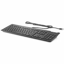 Klaviatuur HP Slim v2 USB Wired Keyboard, Smartcard, US, must