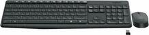 Logitech MK235, juhtmevaba klaviatuur ja hiir, hall