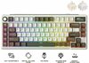 Klaviatuur Royal Kludge L75, RGB, Palm Green, 75 proc., Hot-swap, Creamy switches, US