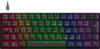 Klaviatuur Speedlink ATMOS RGB, 60 proc., mehaaniline, must