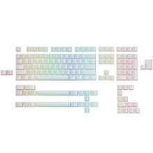 Klaviatuuri klahvikatted Glorious PC Gaming Race Aura Keycaps v2, 145 Keycaps, US, valge