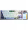 Mehaaniline klaviatuur Aula L99, Dark Gray+White+Blue, Raindrop switch, RGB