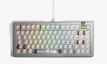 Glorious GMMK 3 Pro, 75 prots., barebone, ANSI, hõbe