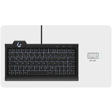 Klaviatuur KeySonic KSK-3010ELC, DE, must