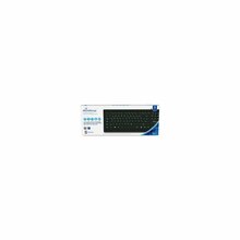 Klaviatuur MediaRange MROS101-BE, USB, AZERTY, Belgia, must