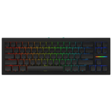 Mehaaniline mänguriklaviatuur Nubi NK68 HE, G3MS Magnetite Ice Switch, US, must