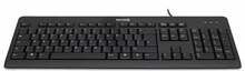 Klaviatuur Wortmann AG Terra 1500, DE, USB, must