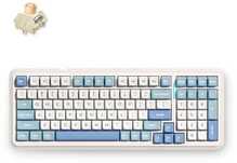 MCHOSE K99 V2, Icy Creamsicle Switch, 2.4GHz, BT, taevasinine