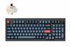 Klaviatuur Keychron V5 Max, 96 proc., Knob, Wireless Tri-Mode, Gateron Jupiter Brown, Carbon, must