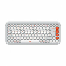 Juhtmevaba klaviatuur Logitech Pop Icon Keys, US, valge