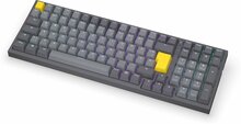 Klaviatuur Endorfy Celeris 1800, DE-Layout, Yellow by Gateron, EY5D034, hall