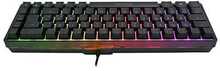 Klaviatuur Deltaco DK240 Mini, 60 proc., USB, RGB, must