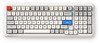 Mchose K99 V2, US, Icy Creamsicle Retro valge, juhtmevaba mänguriklaviatuur