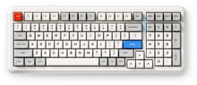 Mchose K99 V2, US, Icy Creamsicle Retro valge, juhtmevaba mänguriklaviatuur