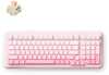 MCHOSE K99 V2 traadita mehhaaniline klaviatuur, Icy Creamsicle Switch, 2.4GHz, BT, roosa