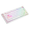 Klaviatuur Savio Phenix, Gateron Yellow Pro, US, valge