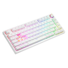Klaviatuur Savio Phenix, Gateron Yellow Pro, US, valge