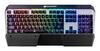 Klaviatuur Cougar Gaming Attack X3 RGB, USB, QWERTZ, saksa, must/hõbe