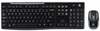 Logitech MK270 juhtmevaba klaviatuuri ja hiire komplekt, EN, must