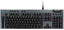 Klaviatuur Logitech G915 X Tactile, juhtmega, must