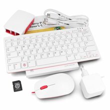 Raspberry Pi 5 Desktop Kit, punane/valge