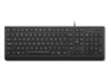 Klaviatuur Lenovo Essential, juhtmega, leedu, must