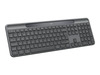 Klaviatuur Logitech LOGI Slim Solar+ for Business, 920-013777, Graphite