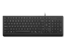 Klaviatuur Lenovo Essential, juhtmega, leedu, must