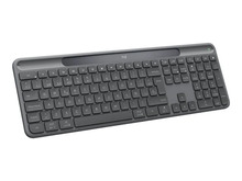 Klaviatuur Logitech LOGI Slim Solar+ for Business, 920-013777, Graphite