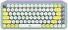 Klaviatuur Logitech POP Keys, Daydream Mint, RUS, Bluetooth