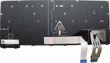 Lenovo klaviatuur 5N21M38346, US English, taustvalgustusega, must