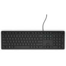 Klaviatuur Dell KB216, juhtmega, must