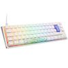 Klaviatuur Ducky One 3 Classic Pure, MX-Speed-Silver, DE, valge