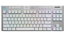 Klaviatuur Logitech G915 TKL, US, valge