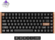 Klaviatuur Keychron K2 HE Wireless, Gateron Magnetic Nebula, US, Carbon Black, K2H-F1