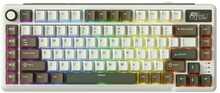 Klaviatuur Royal Kludge L75, RGB, Palm Green, 75 proc., Hot-swap, Beige switches, US